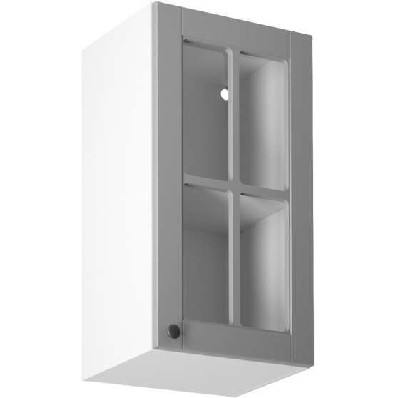 Szafka górna wisząca z witryną 1 drzwi G40S-P/L LINEA Podstawowe