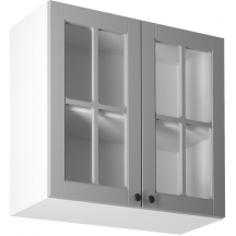 Szafka górna wisząca z witryną 2 drzwi G80S LINEA Podstawowe