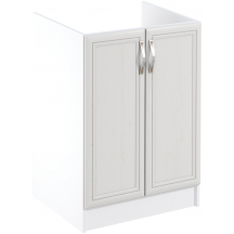 Szafka dolna stojąca pod zlewozmywak 2 drzwi D60Z SYCYLIA WHITE Podstawowe