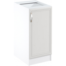 Szafka dolna stojąca 1 drzwi D40 Prawa SYCYLIA WHITE Podstawowe