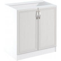 Szafka dolna stojąca 2 drzwi D80 SYCYLIA WHITE Podstawowe