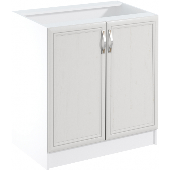 Szafka dolna stojąca 2 drzwi D80 SYCYLIA WHITE Podstawowe