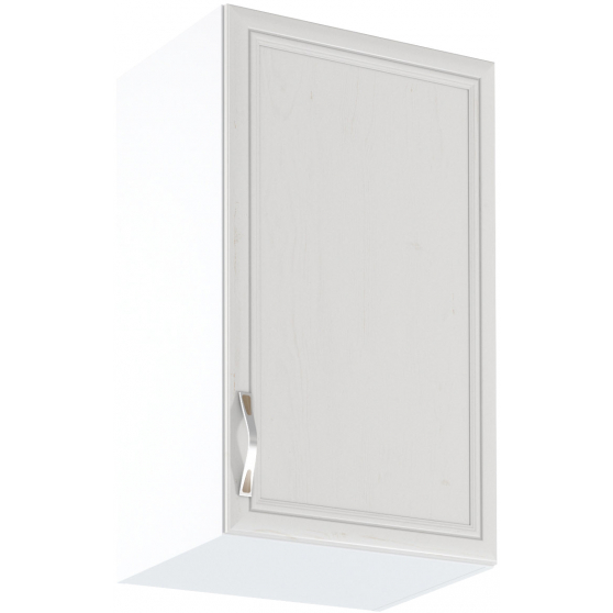 Szafka górna wisząca 1 drzwi G45 Prawa SYCYLIA WHITE Podstawowe
