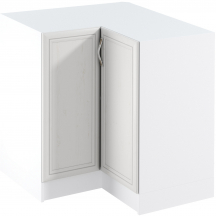 Szafka dolna stojąca narożna 2 drzwi D90N SYCYLIA WHITE Podstawowe