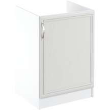 Szafka dolna stojąca pod zlewozmywak 1 drzwi D60Z Prawa SYCYLIA WHITE Podstawowe