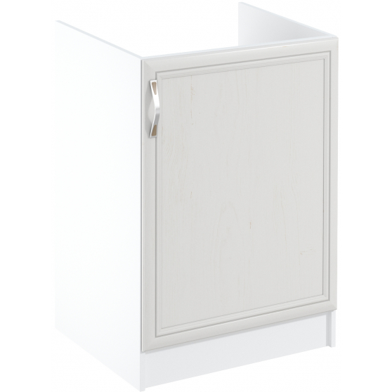 Szafka dolna stojąca pod zlewozmywak 1 drzwi D60Z Prawa SYCYLIA WHITE Podstawowe