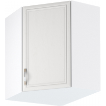 Szafka górna wisząca narożna 1 drzwi G60N Prawa SYCYLIA WHITE Podstawowe