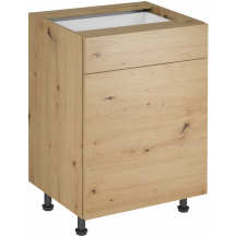 Szafka dolna stojąca 1 drzwi 1 szuflada D60S1 LANGEN Podstawowe (1)