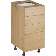 Szafka dolna stojąca 4 szuflady D40S4 LANGEN Podstawowe (1)