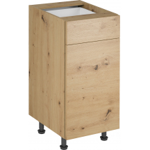 Szafka dolna stojąca 1 drzwi 1 szuflada D40S1 LANGEN Podstawowe (1)