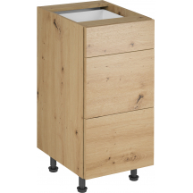 Szafka dolna stojąca 3 szuflady D40S3 LANGEN Podstawowe (1)