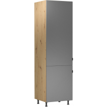 Szafka dolna wysoki słupek pod zabudowę lodówki 2 drzwi D60ZL LANGEN Podstawowe (2)