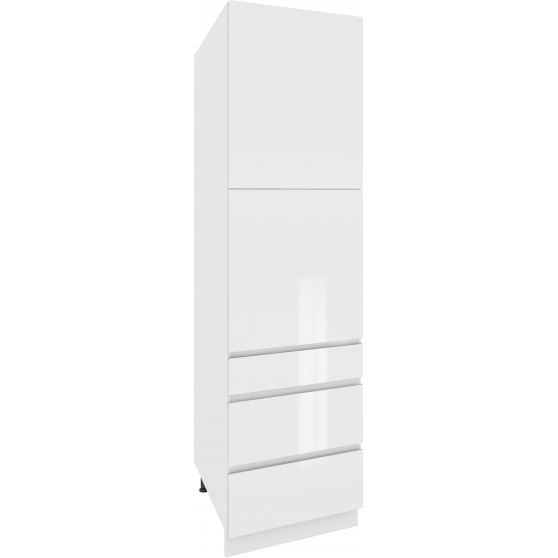 Szafka dolna wysoka słupek 2 drzwi 3 szuflady SPD 6/3 CAMPARI Podstawowe (1)