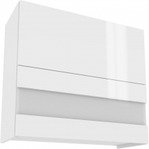 Szafka górna wisząca witryna 2 klapy WWPO 8/72 CAMPARI Podstawowe (1)