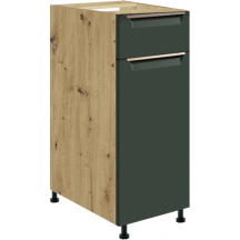 Szafka dolna stojąca 1 szuflada 1 drzwi 30 cm GLA-1D GLAMOUR GREEN Podstawowe