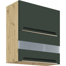 Szafka górna wisząca witryna 2 klapy 60 cm GLA-40G GLAMOUR GREEN Podstawowe