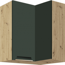 Szafka górna wisząca narożna 1 drzwi GLA-54G GLAMOUR GREEN Podstawowe