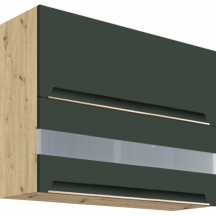 Szafka górna wisząca witryna 2 klapy 90 cm GLA-42G GLAMOUR GREEN Podstawowe