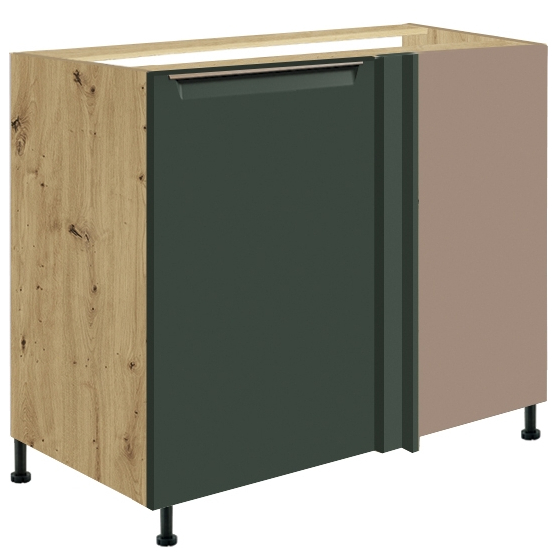 Szafka dolna stojąca narożna 1 drzwi Lewa GLA-24D GLAMOUR GREEN Podstawowe