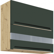 Szafka górna wisząca witryna 2 klapy 80 cm GLA-41G GLAMOUR GREEN Podstawowe