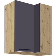 Szafka górna wisząca narożna 1 drzwi Lewa GLA-44G GLAMOUR BLUE Podstawowe