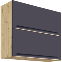 Szafka górna wisząca 2 klapy 80 cm GLA-48G GLAMOUR BLUE Podstawowe
