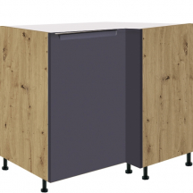 Szafka dolna stojąca narożna 1 drzwi Lewa GLA-15D GLAMOUR BLUE Podstawowe