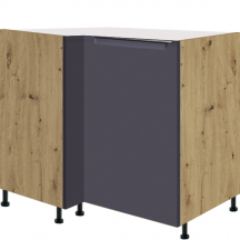 Szafka dolna stojąca narożna 1 drzwi Prawa GLA-14D GLAMOUR BLUE Podstawowe