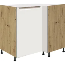 Szafka dolna stojąca narożna 1 drzwi Lewa GLA-15D GLAMOUR WHITE Podstawowe