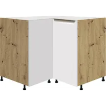 Szafka dolna stojąca narożna 1 drzwi GLA-16D GLAMOUR WHITE Podstawowe