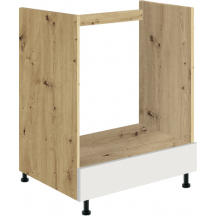 Szafka dolna stojąca pod zabudowę piekarnika GLA-17D GLAMOUR WHITE Podstawowe