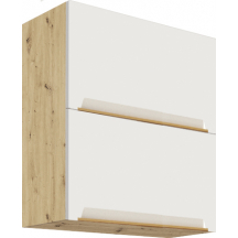Szafka górna wisząca 2 klapy 60 cm GLA-47G GLAMOUR WHITE Podstawowe