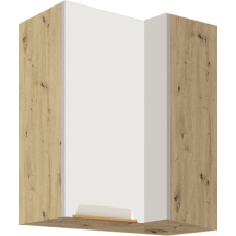 Szafka górna wisząca narożna 1 drzwi Lewa GLA-44G GLAMOUR WHITE Podstawowe