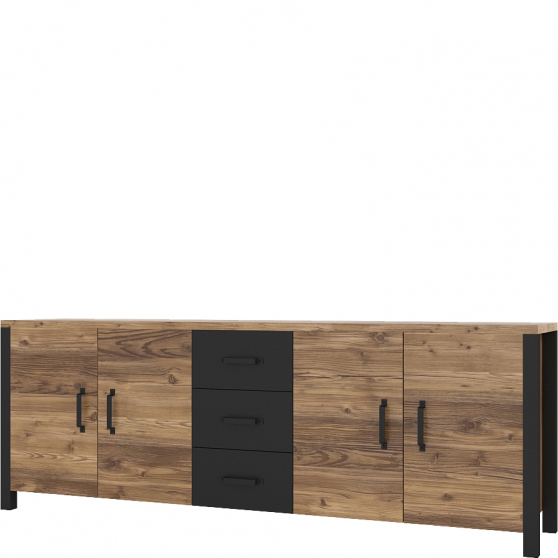 Komoda 4 drzwi 3 szuflady 24ABJC25 TYP-25 OLIN Podstawowe