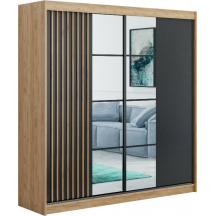 Szafa przesuwna 203 z lustrem ROCCO Podstawowe