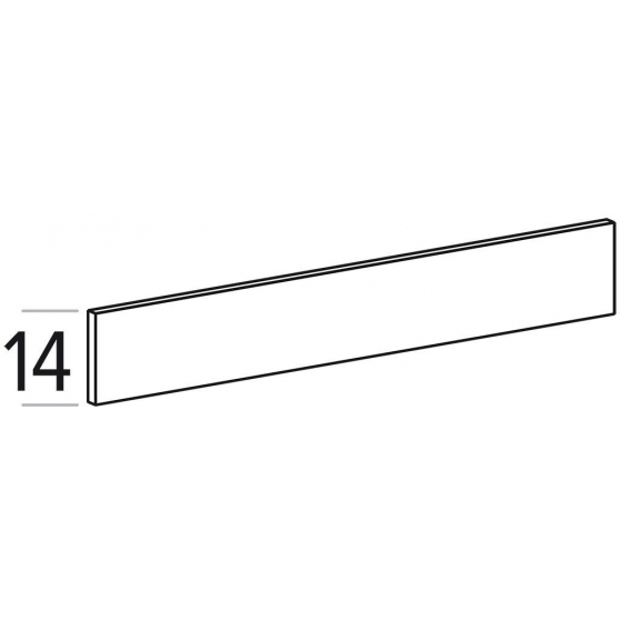 Panel przyścienny h 14 cm na metry bieżące OLIVIA SOFT Szkic