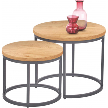 OREO dąb złoty Halmar Ława zestaw Podstawowe