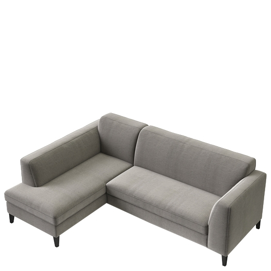 Narożnik z funkcją spania i pojemnikiem REC/BK-2,5F AVOLA Podstawowe