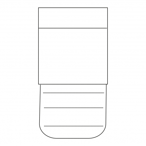 Fotel 1,5 RF z relaksem elektrycznym CAMARO Szkic