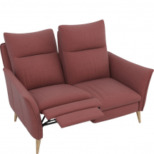 Sofa z wysokim oparciem i relaksem manualnym po lewej stronie 2RF INES Podstawowe