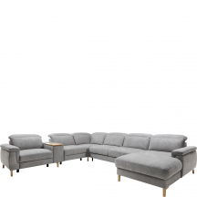 Narożnik z funkcją spania i pojemnikiem 1.5RF-Mod-Prime-1,5RF-TE-3F-REC/BK + 2x akumulator MIA Podstawowe (1)