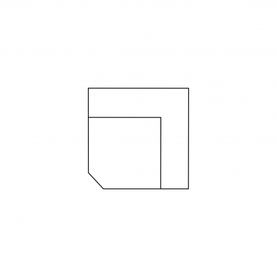 Element narożny TE MIA Szkic