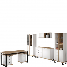 Zestaw mebli do biura 6 CROSS Podstawowe (1)