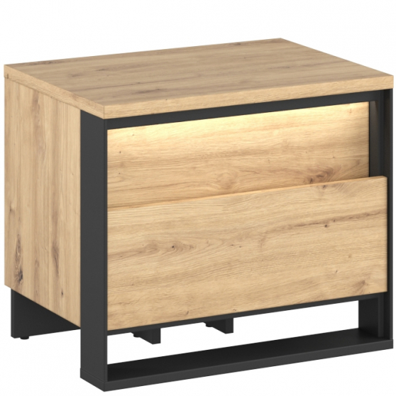 Szafka nocna z oświetleniem QS-03 QUANT Podstawowe