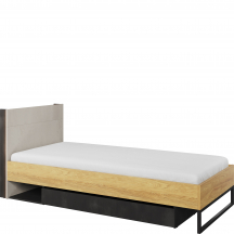 Łóżko 90 x 200 ze stelażem TF-16 TEEN FLEX Podstawowe