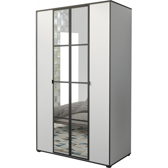 Szafa OSLO I 120 z lustrem Podstawowe