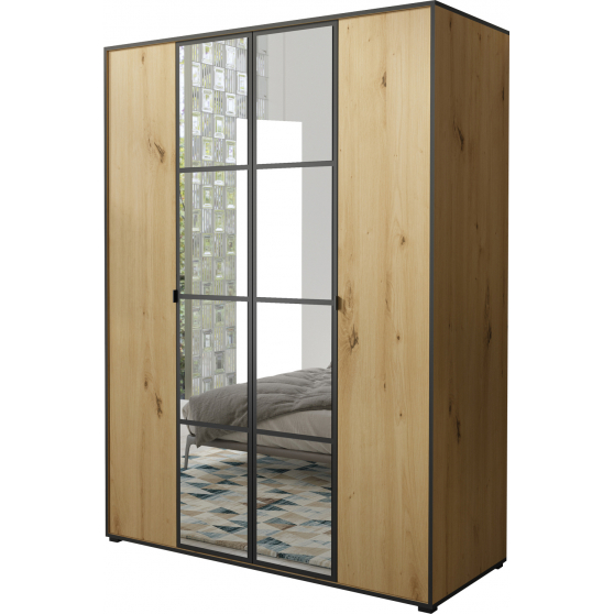 Szafa OSLO I 150 z lustrem Podstawowe