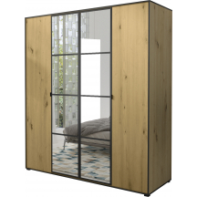 Szafa OSLO I 180 z lustrem Podstawowe