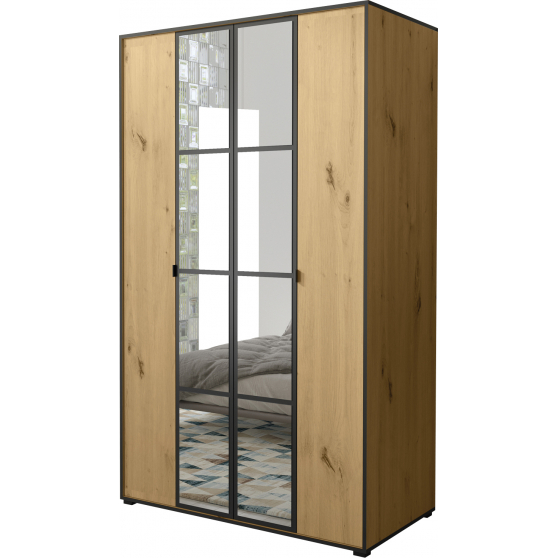 Szafa OSLO I 120 z lustrem Podstawowe