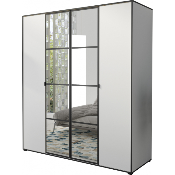 Szafa OSLO I 180 z lustrem Podstawowe